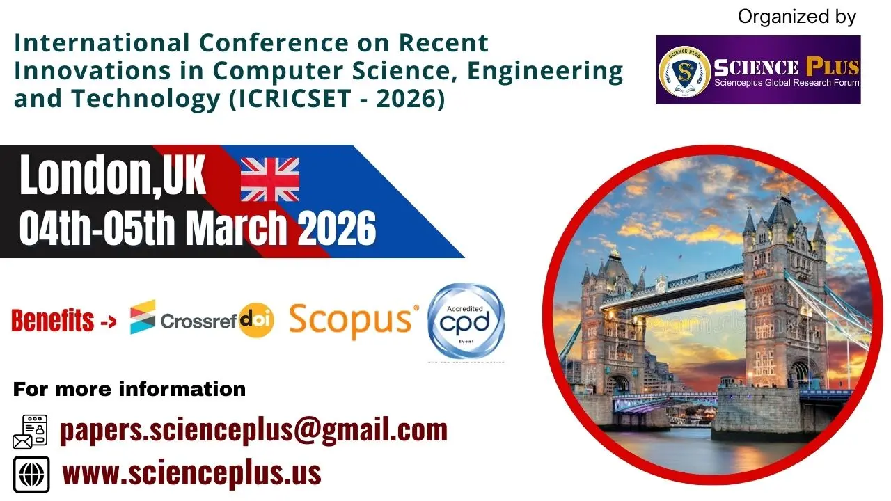 Computer Science Engineering and Technology Conference in London, UK
